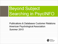 psycinfo database