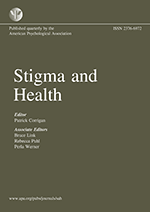 Cover of Stigma & Health