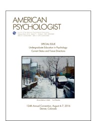 Cover of a special issue of American Psychologist.
