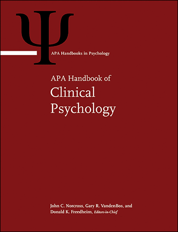 Cover image of the APA Handbook of Clinical Psychology