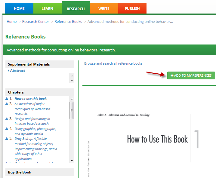 Apa reference generator