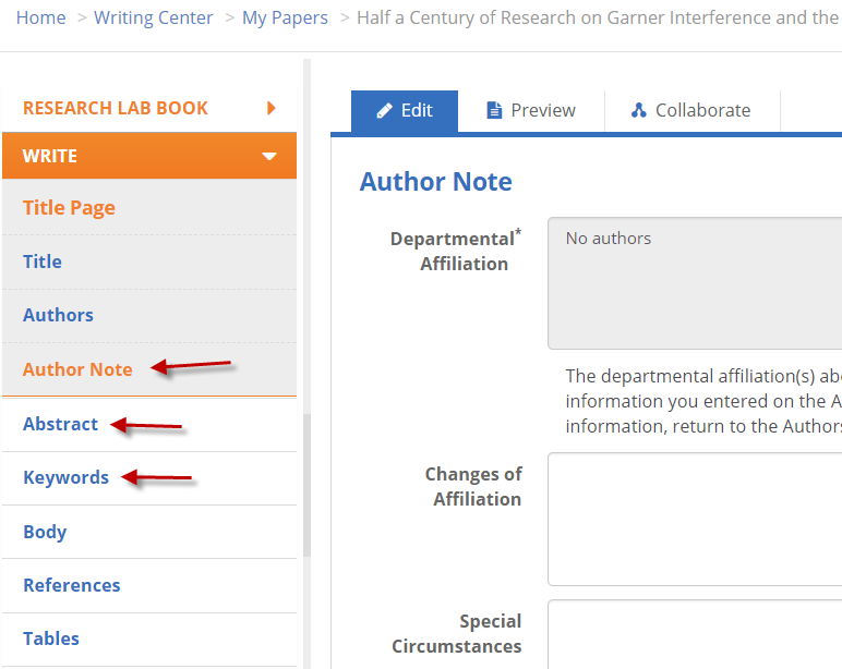 open office writer apa format