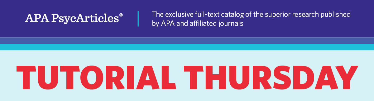 APA PsycNet Direct: Accessing Single Articles – APA Publishing Blog