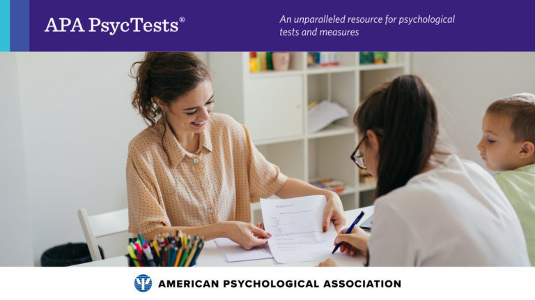 APA PsycTests – Top Features to Know – APA Publishing Blog